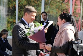 Людмила Ткаченко поздравила врачей с профессиональным праздником